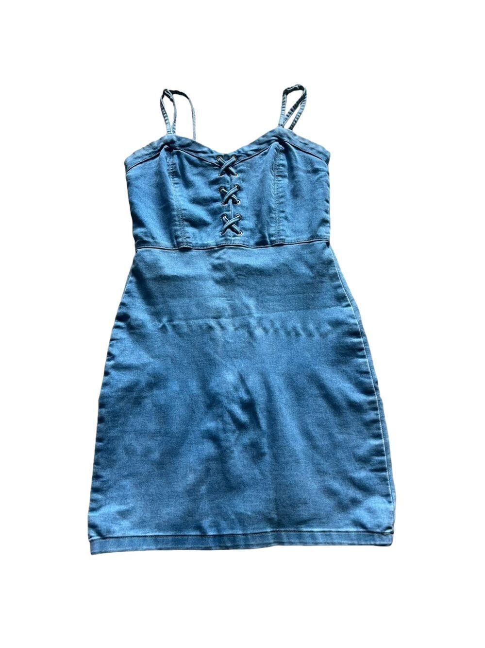 Blue Steel Denim Mini Dress Small
